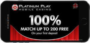 platinum play mobile casino