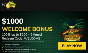 fair go casino bonuses and promotions