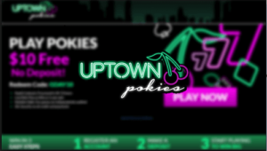 Uptown Pokies logo