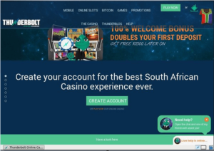 Thunderbolt online casino
